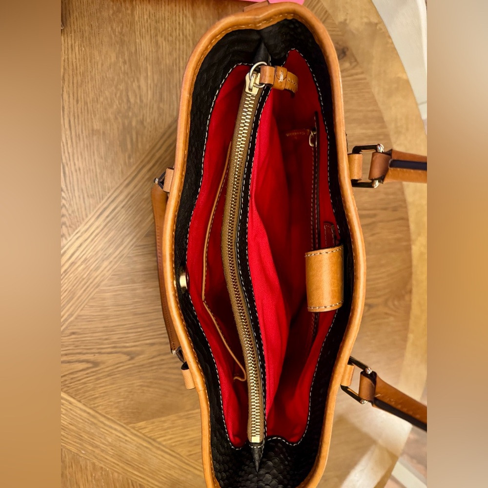 Dooney & Bourke Cara Python Embossed Leather Bag … - image 5